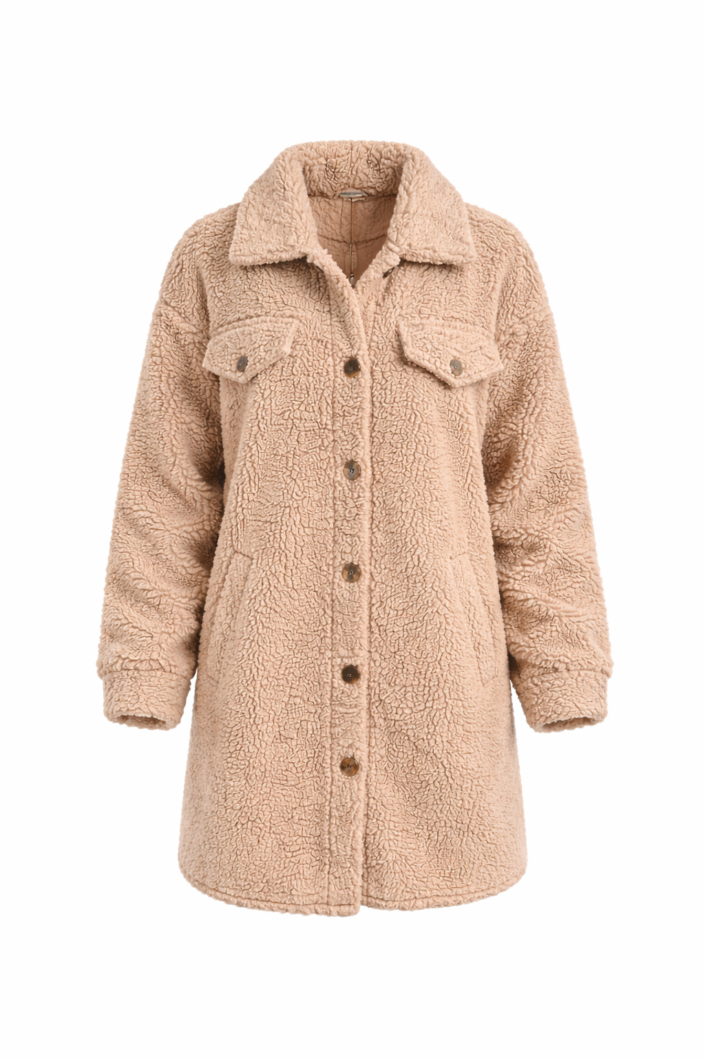 Cozy Teddy Lange Jas