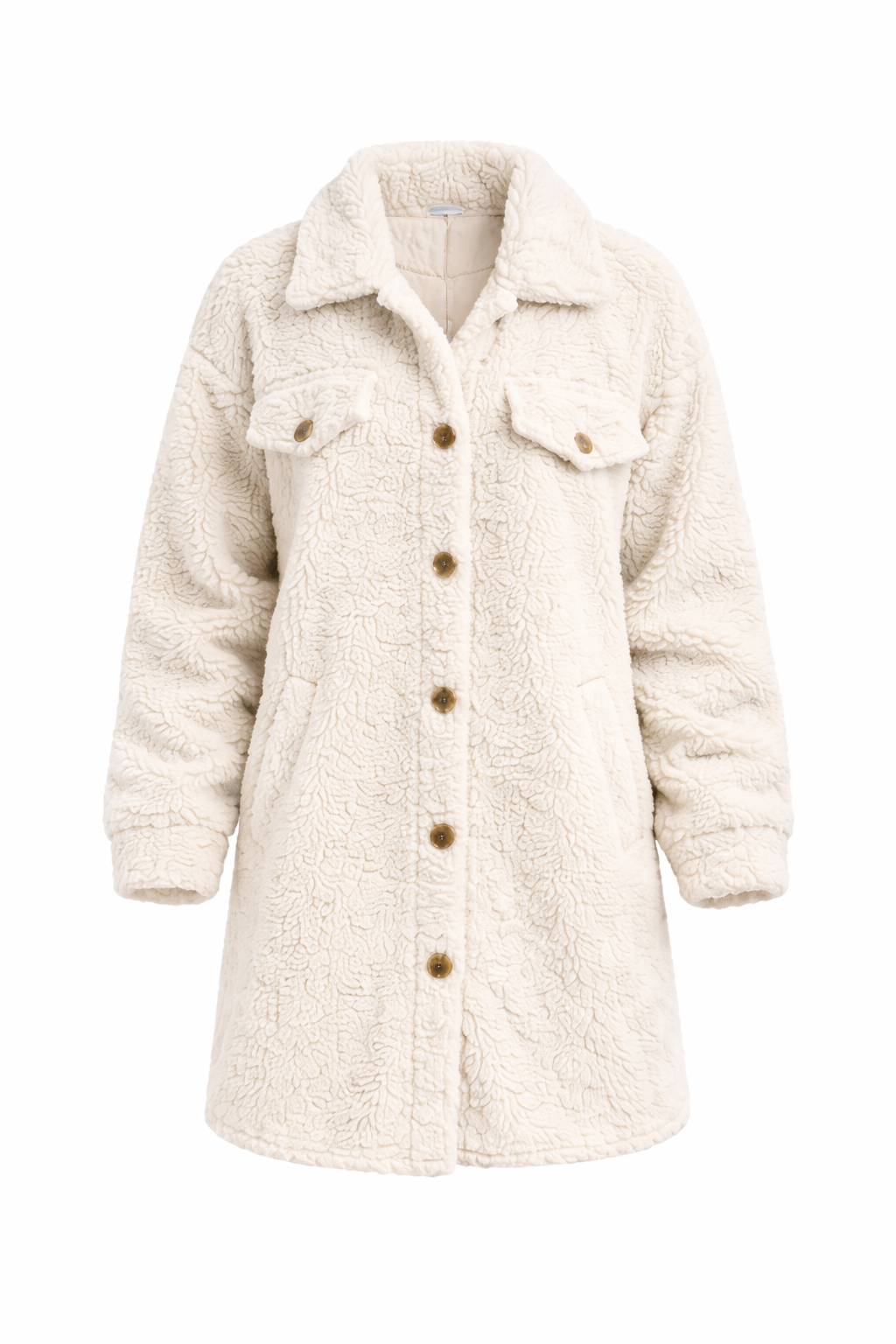 Cozy Teddy Lange Jas