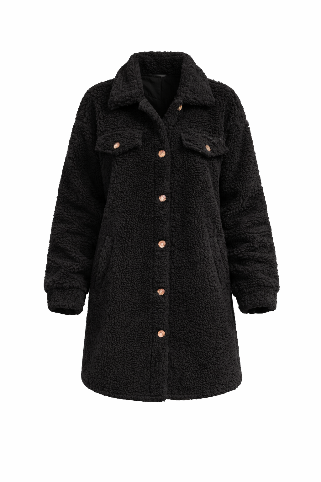 Cozy Teddy Lange Jas