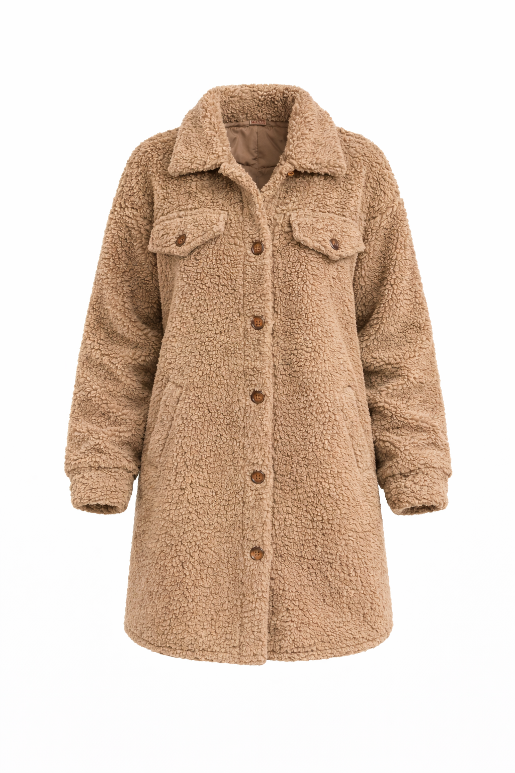 Cozy Teddy Lange Jas