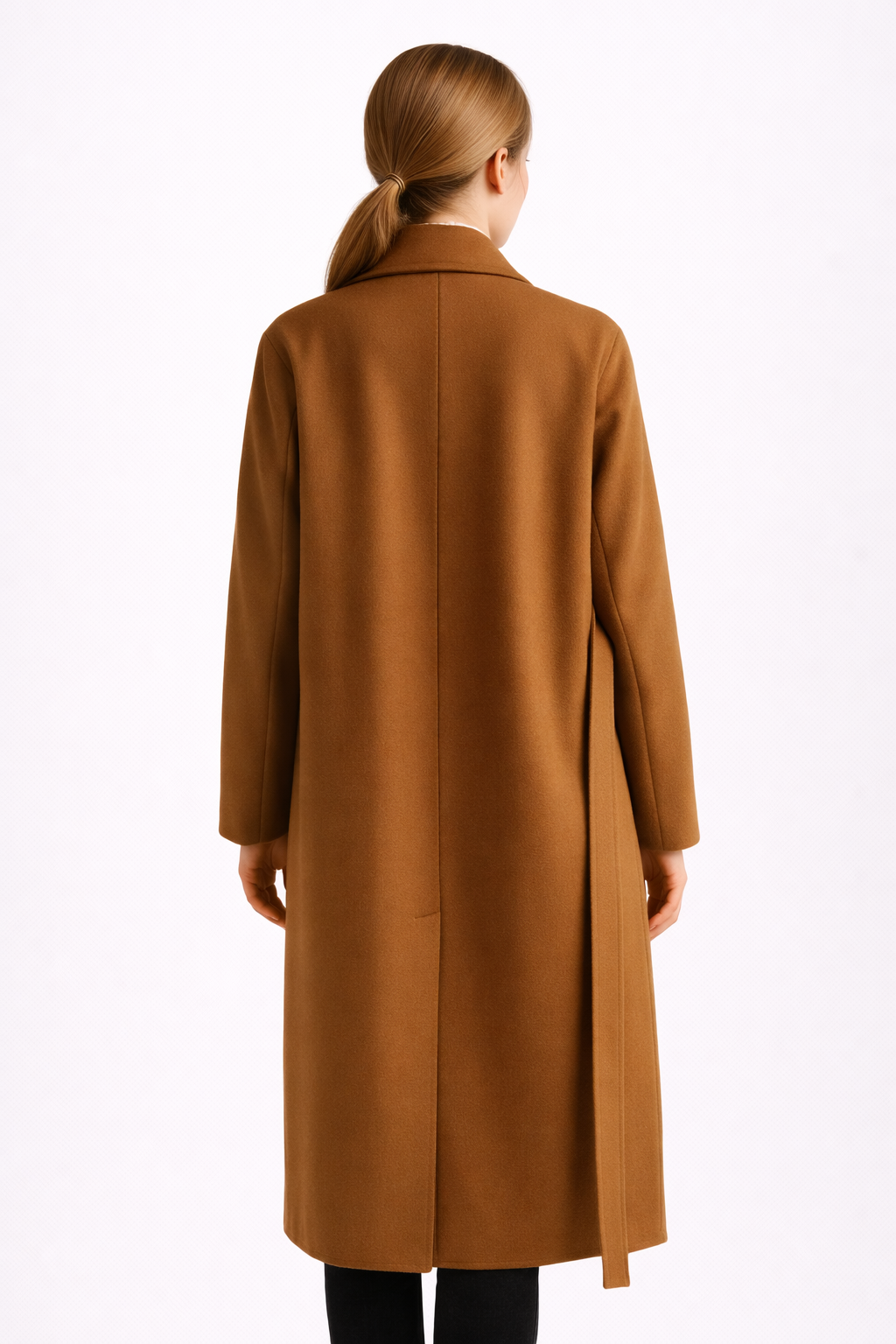 Lange Elegante Mantel Dames jas