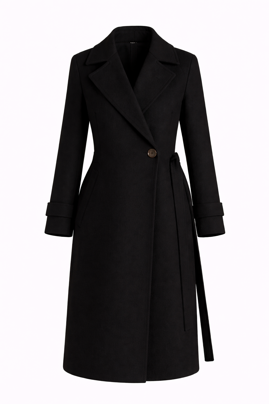 Lange Elegante Mantel Dames jas