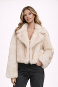 Nora Faux Fur Damesjas